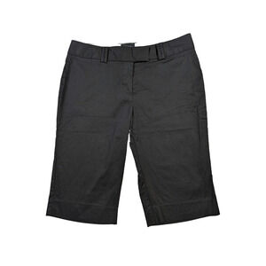 The Limited Black Cassidy Fit Bermuda Shorts Size 8